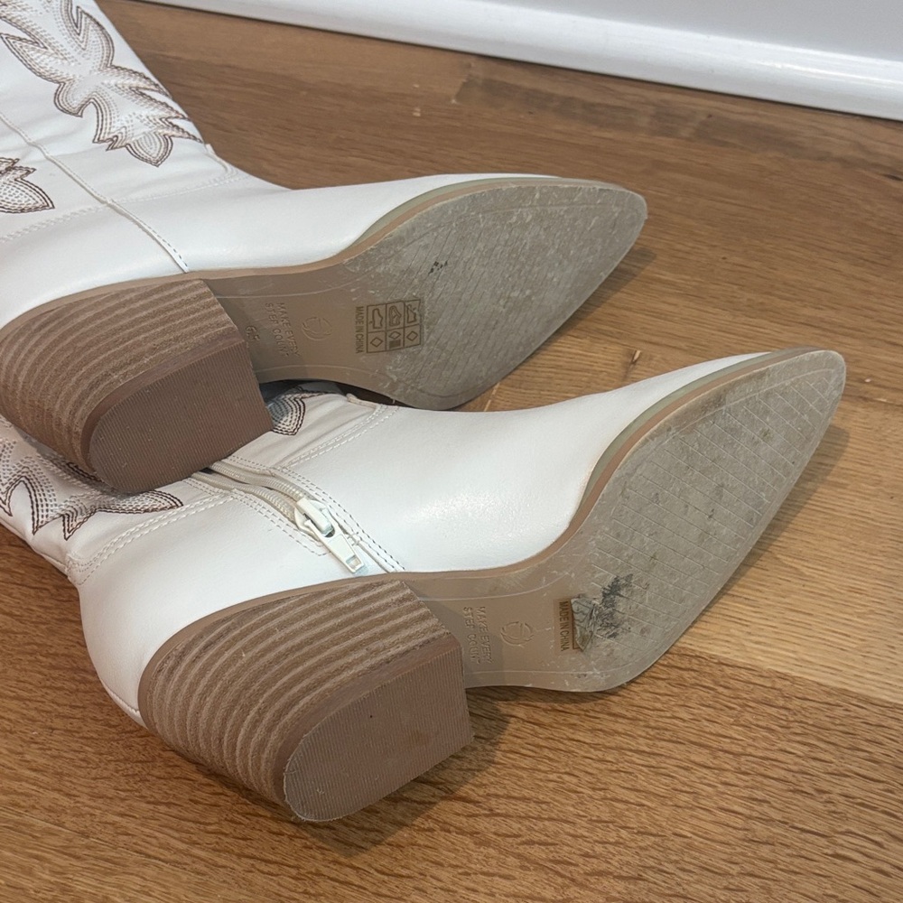 Women's Western Heeled Boots - Picture 10 of 10